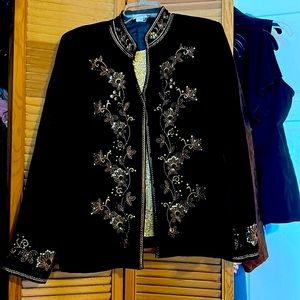 Sparkly woman’s antique jacket